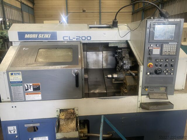 CNC soustružnicko-frézovací centrum mori seiki CL200A