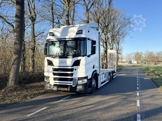 Scania R450 NGS 6X2 Porte-engins / Camion porte-matériel Euro 6 Automatique - Suspension pneumatique SCANIA R450 NGS 6X2 Machine Transporter / Oprij Vrachtwagen Euro 6 Automaat - Full Air - 2019