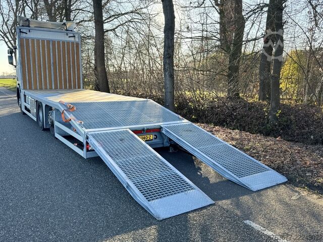 Scania R450 NGS 6X2 Porte-engins / Camion porte-matériel Euro 6 Automatique - Suspension pneumatique SCANIA R450 NGS 6X2 Machine Transporter / Oprij Vrachtwagen Euro 6 Automaat - Full Air - 2019