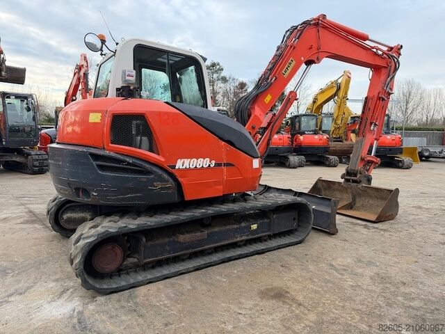 Midi excavator Kubota KX 080-3