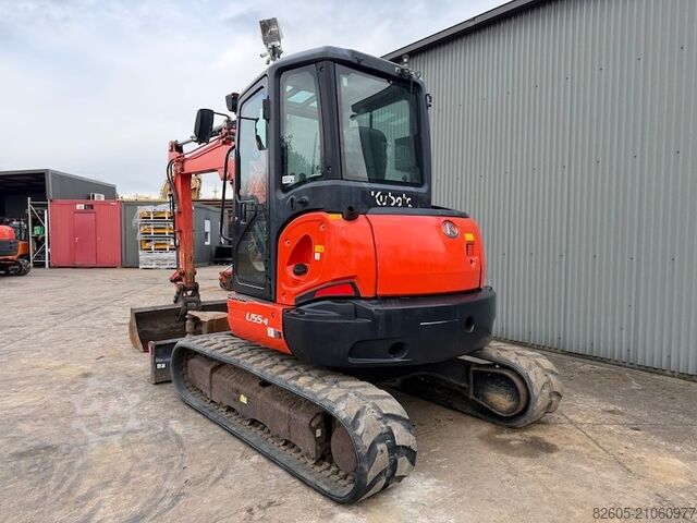 Mini excavator Kubota U 55-4