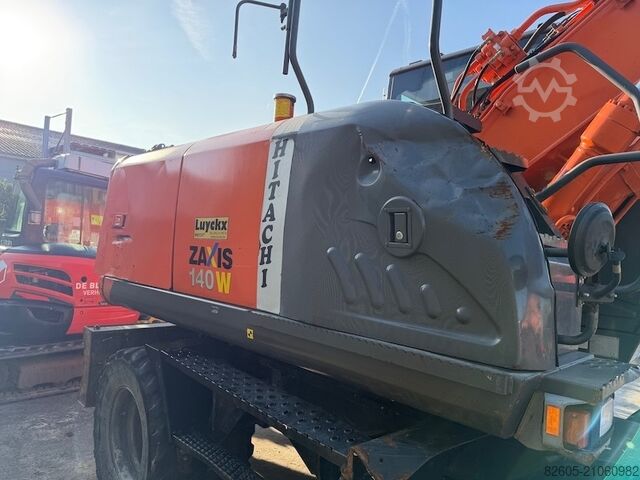 Wheel excavator Hitachi ZX 140 W-3