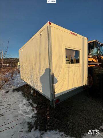   Arnpro wheeled cabin with living area and toilet