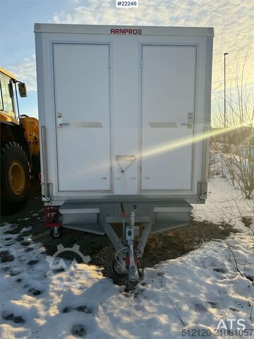   Arnpro wheeled cabin with living area and toilet