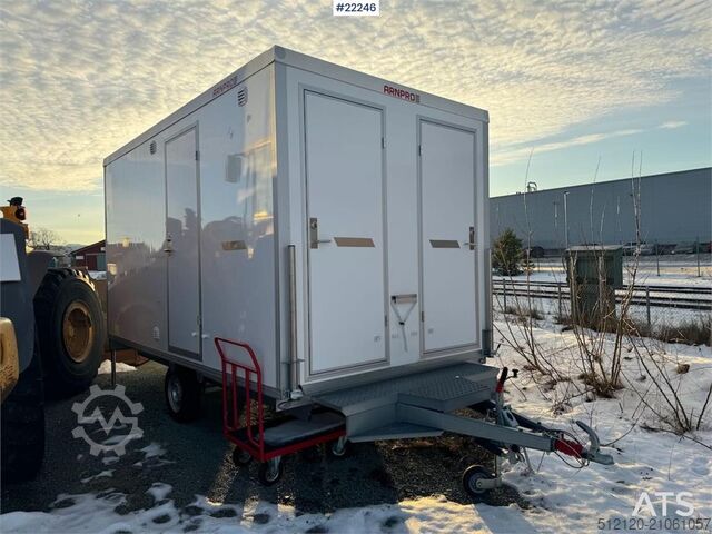   Arnpro wheeled cabin with living area and toilet