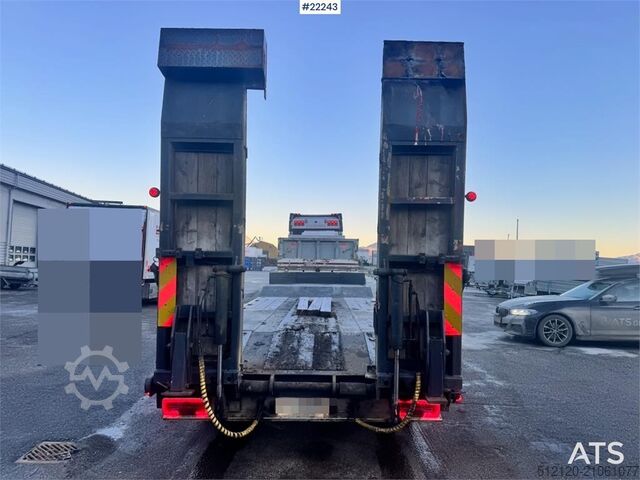 Încărcător redus Damm Machinery Trailer