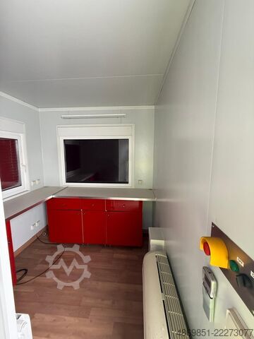 Werkplaatscontainer  8m Werkstatt Büro Office Container
