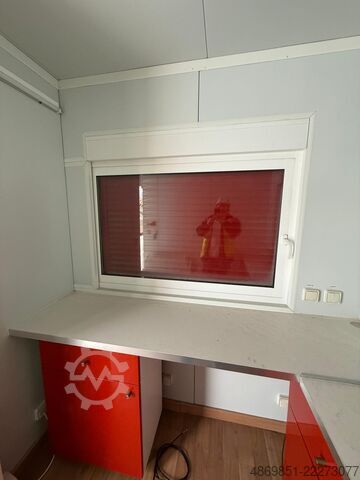 Werkplaatscontainer  8m Werkstatt Büro Office Container