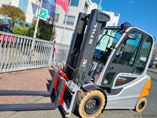 Elektrikli 4 tekerlekli forklift Still RX 60-50 Triplex 4700