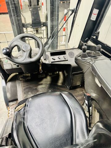 LPG'li forkliftler Linde H 25 T-02 EVO Triplex Kabine STVO ZVG