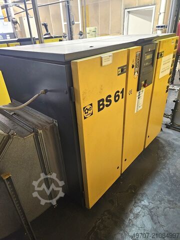 Screw compressor air compressor Kaeser BS61 37kw 6,1m3/h  7,5bar screwcompressor