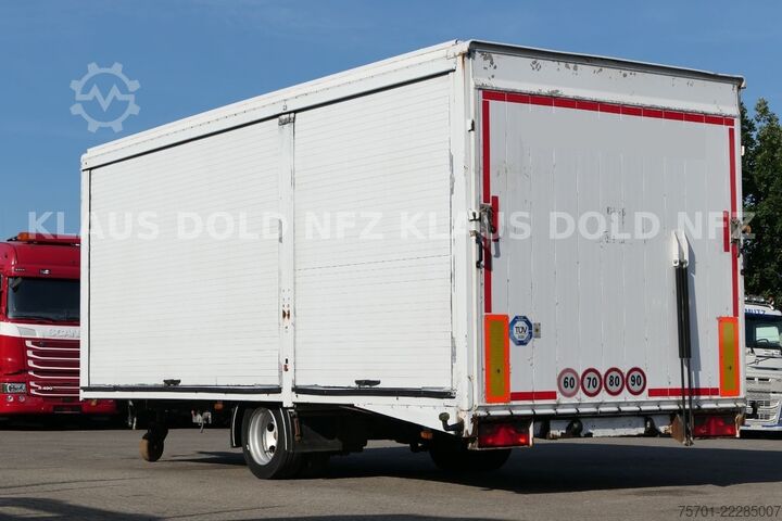 Autószállító pótkocsi  jännert schierling Autotransporter Seilwinde