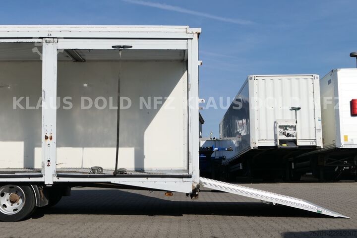 Autószállító pótkocsi  jännert schierling Autotransporter Seilwinde
