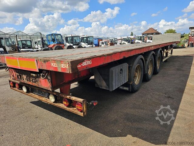 Flatbed KELBERG S4 OB3 | HEAVY DUTY FLATBED | BPW DRUM