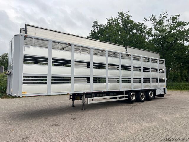 Transporte de gado Berdex Livestock Ultra light 2 lift axle