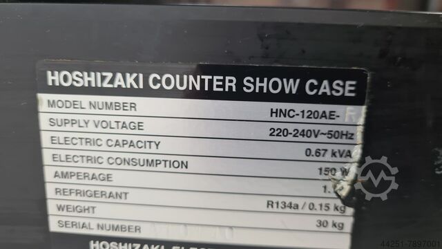 Gekoelde vitrine Hoshizaki HNC-120AE-L