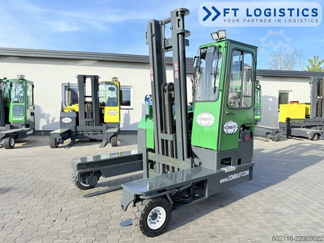 Carrello elevatore a 4 direzioni Combilift C4000 GAS DUPLEX 4350 FREE-LIFT POSITION