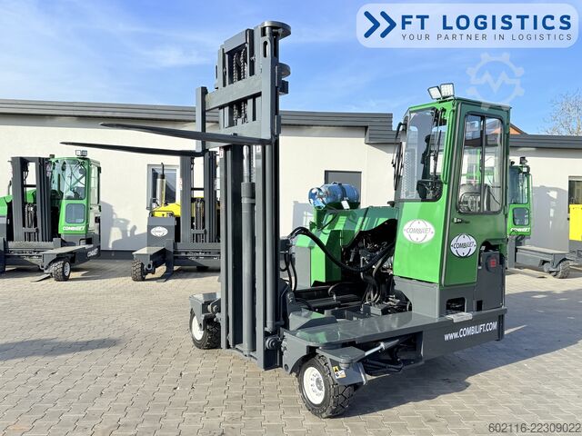 Carrello elevatore a 4 direzioni Combilift C4000 GAS DUPLEX 4350 FREE-LIFT POSITION