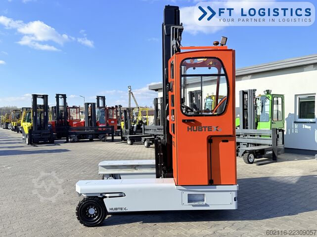 Carrello elevatore a 4 direzioni Hubtex DQ45G DUPLEX 5000 FORK-POSITIONER CABIN