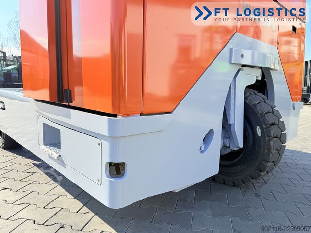 Carrello elevatore a 4 direzioni Hubtex DQ45G DUPLEX 5000 FORK-POSITIONER CABIN
