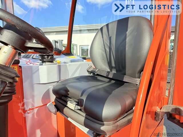 Carrello elevatore a 4 direzioni Hubtex DQ45G DUPLEX 5000 FORK-POSITIONER CABIN