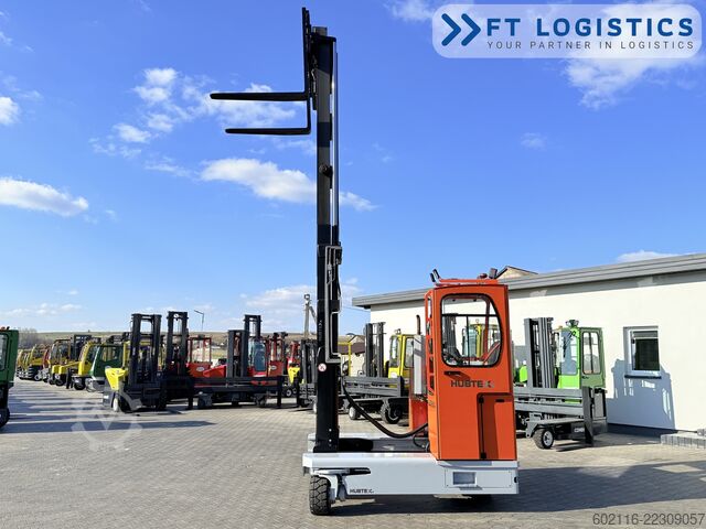 Carrello elevatore a 4 direzioni Hubtex DQ45G DUPLEX 5000 FORK-POSITIONER CABIN
