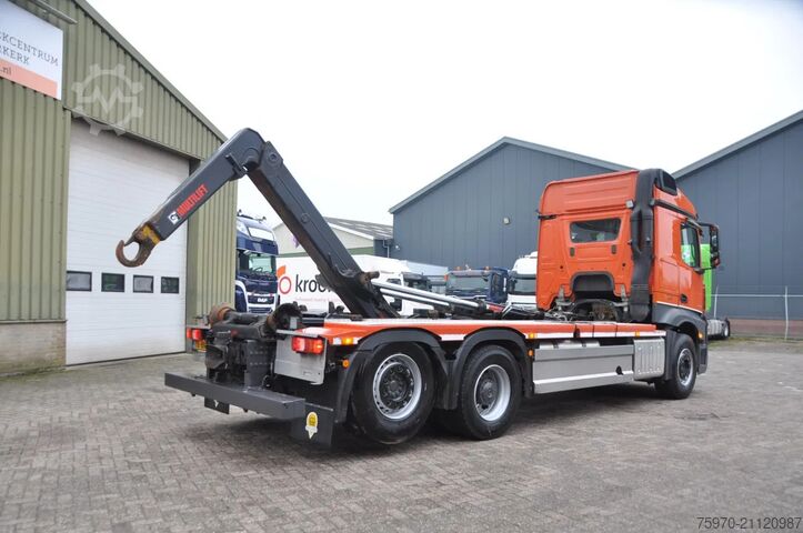 Hook arm system Mercedes-Benz Actros 2548 2648 2848 6X2 HIAB MULTILIFT HAAKARM