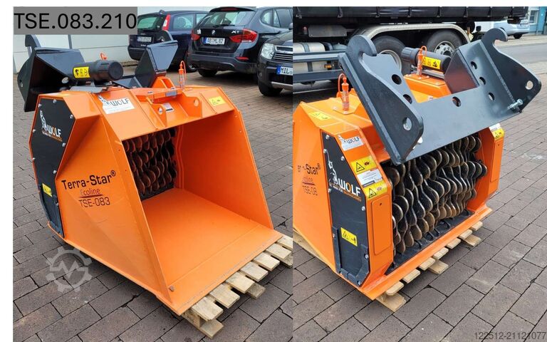 Blade separators Wolf Technik für Baumaschinen Terra-Star TSE.083.S154 - TSE.083.210