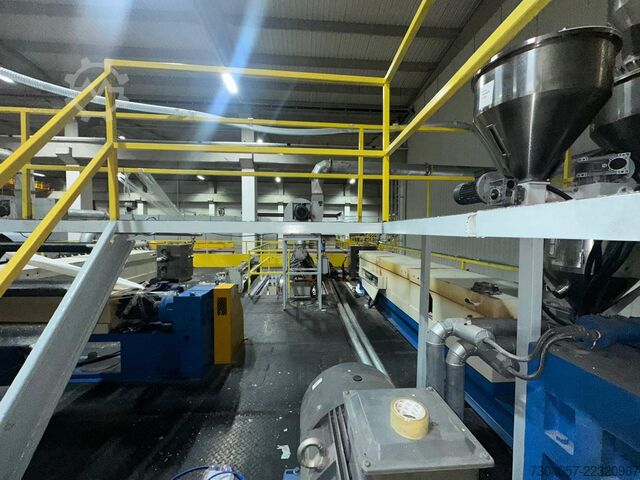 Linka na výrobu netkaných textilií DongYang Aalong Nonwoven AL 2400 SS PP Spun-Bond Machine Line