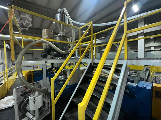 Linka na výrobu netkaných textilií DongYang Aalong Nonwoven AL 2400 SS PP Spun-Bond Machine Line