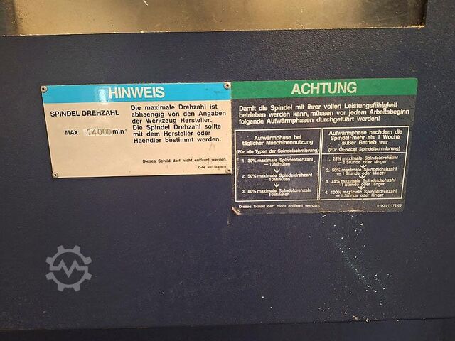 Horizontal-Bearbeitungszentrum Hitachi Seiki HS 400