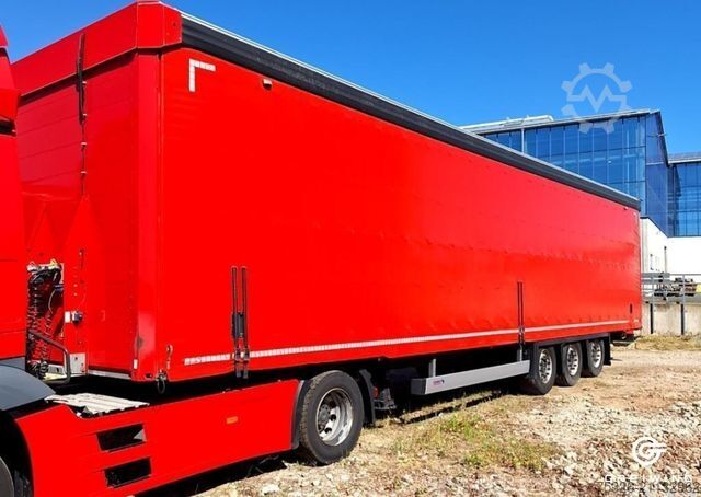 Auflieger mit Pritsche & Plane SCHMITZ CARGOBULL SCS 24/L 13.62 Mega