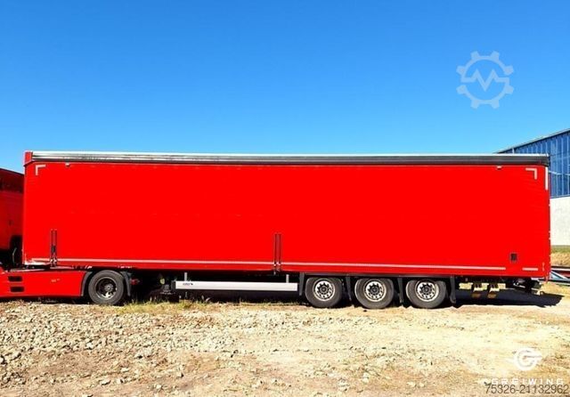 Auflieger mit Pritsche & Plane SCHMITZ CARGOBULL SCS 24/L 13.62 Mega