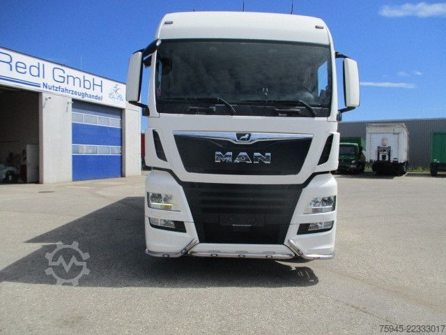 Camión plataforma con toldo MAN TGX 26.460, LBW mit 2.500 kg, Retarder