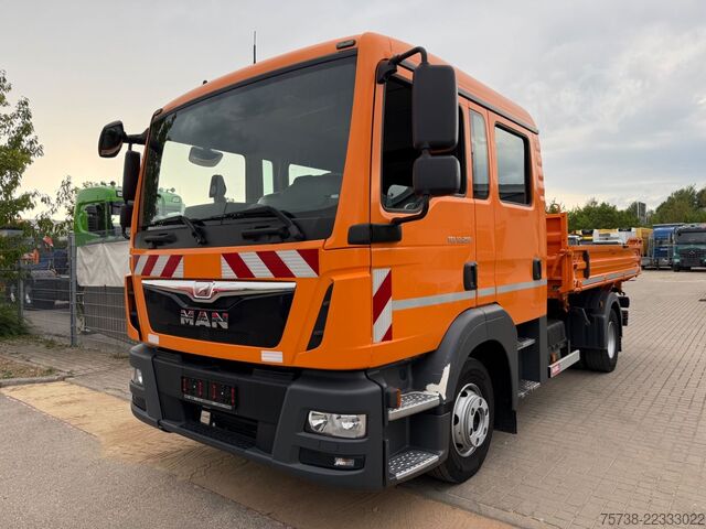Camión volquete MAN TGL 12.250 Meiller/DoKa 6Sitze/2xAHK/Klima/EURO6
