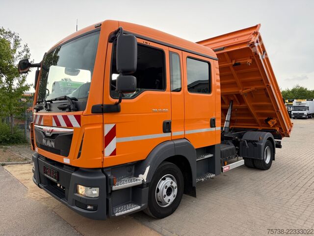 Camión volquete MAN TGL 12.250 Meiller/DoKa 6Sitze/2xAHK/Klima/EURO6