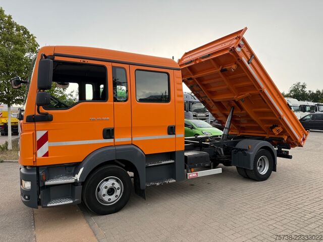 Camión volquete MAN TGL 12.250 Meiller/DoKa 6Sitze/2xAHK/Klima/EURO6