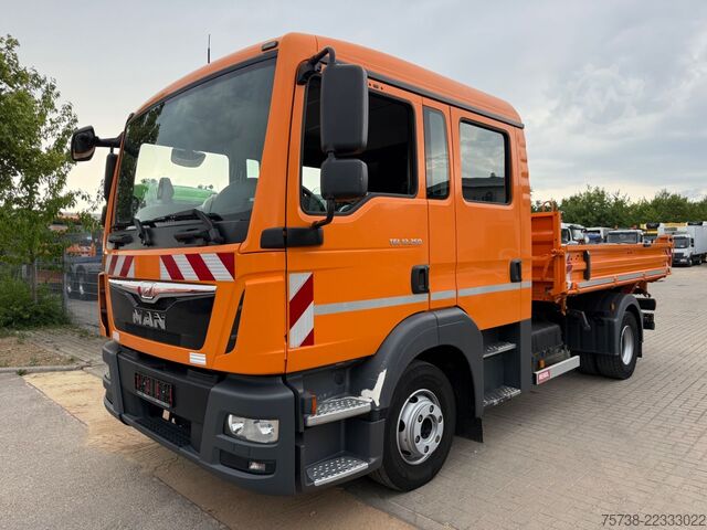 Camión volquete MAN TGL 12.250 Meiller/DoKa 6Sitze/2xAHK/Klima/EURO6