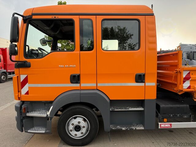 Camión volquete MAN TGL 12.250 Meiller/DoKa 6Sitze/2xAHK/Klima/EURO6