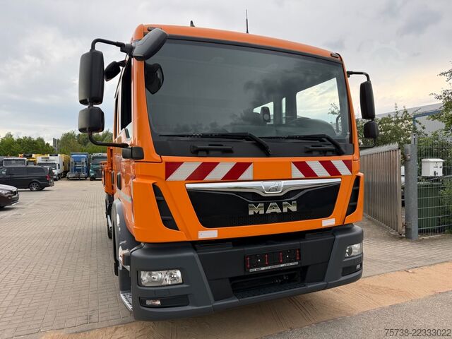 Camión volquete MAN TGL 12.250 Meiller/DoKa 6Sitze/2xAHK/Klima/EURO6