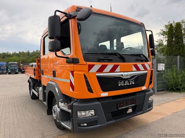 Camión volquete MAN TGL 12.250 Meiller/DoKa 6Sitze/2xAHK/Klima/EURO6