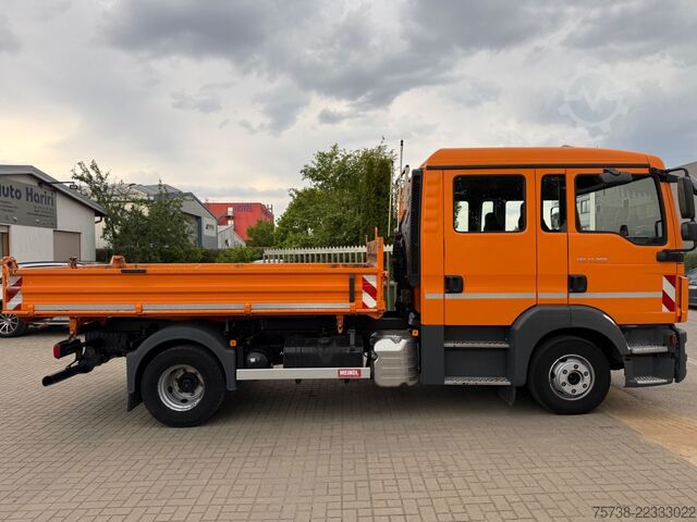 Camión volquete MAN TGL 12.250 Meiller/DoKa 6Sitze/2xAHK/Klima/EURO6