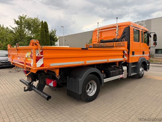 Camión volquete MAN TGL 12.250 Meiller/DoKa 6Sitze/2xAHK/Klima/EURO6