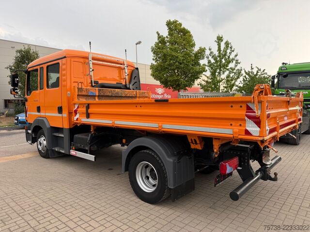 Camión volquete MAN TGL 12.250 Meiller/DoKa 6Sitze/2xAHK/Klima/EURO6