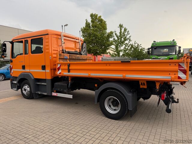 Camión volquete MAN TGL 12.250 Meiller/DoKa 6Sitze/2xAHK/Klima/EURO6