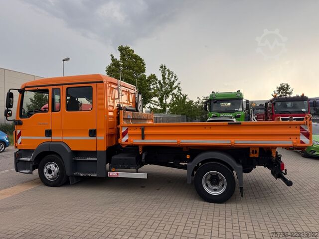 Camión volquete MAN TGL 12.250 Meiller/DoKa 6Sitze/2xAHK/Klima/EURO6