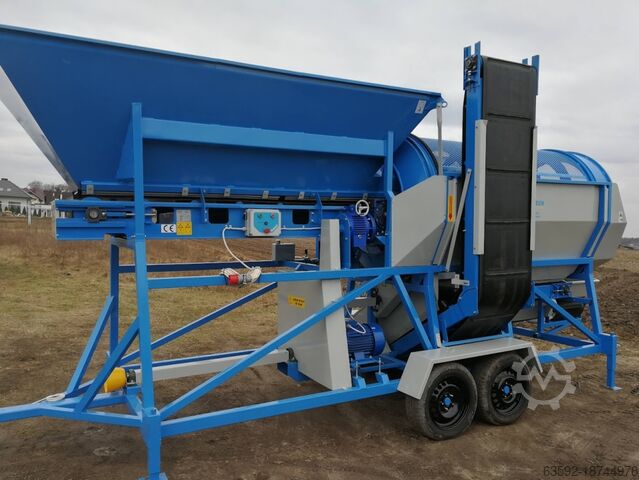Mobiele trommelzeef KW en WOM SORTMECH sp. z o.o