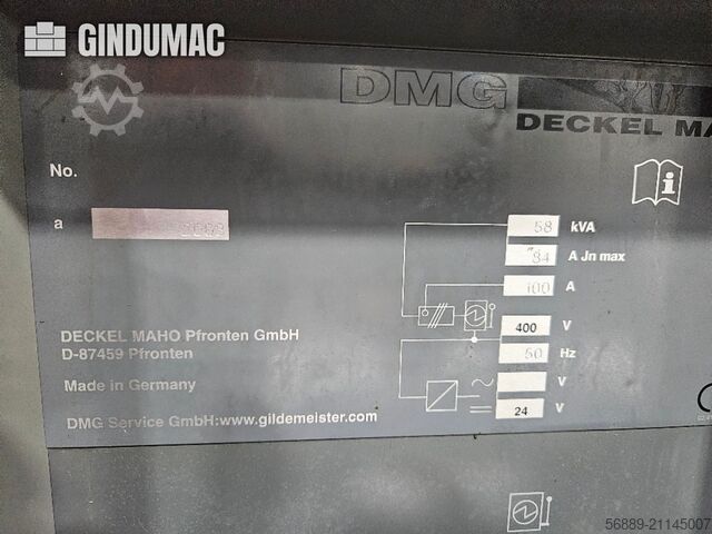 DECKEL MAHO DMP60S DECKEL MAHO DMP60S