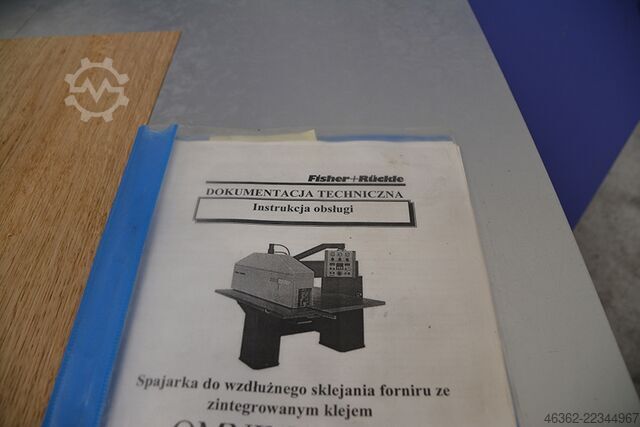 Maszyna do klejenia forniru FISHER+RUCKLE OMNIMASTER