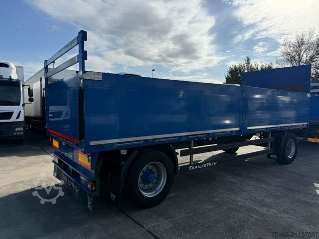 Open trailer KRONE TRAILERTECH Anhänger Baustoff 7,30 m*Drehschemel